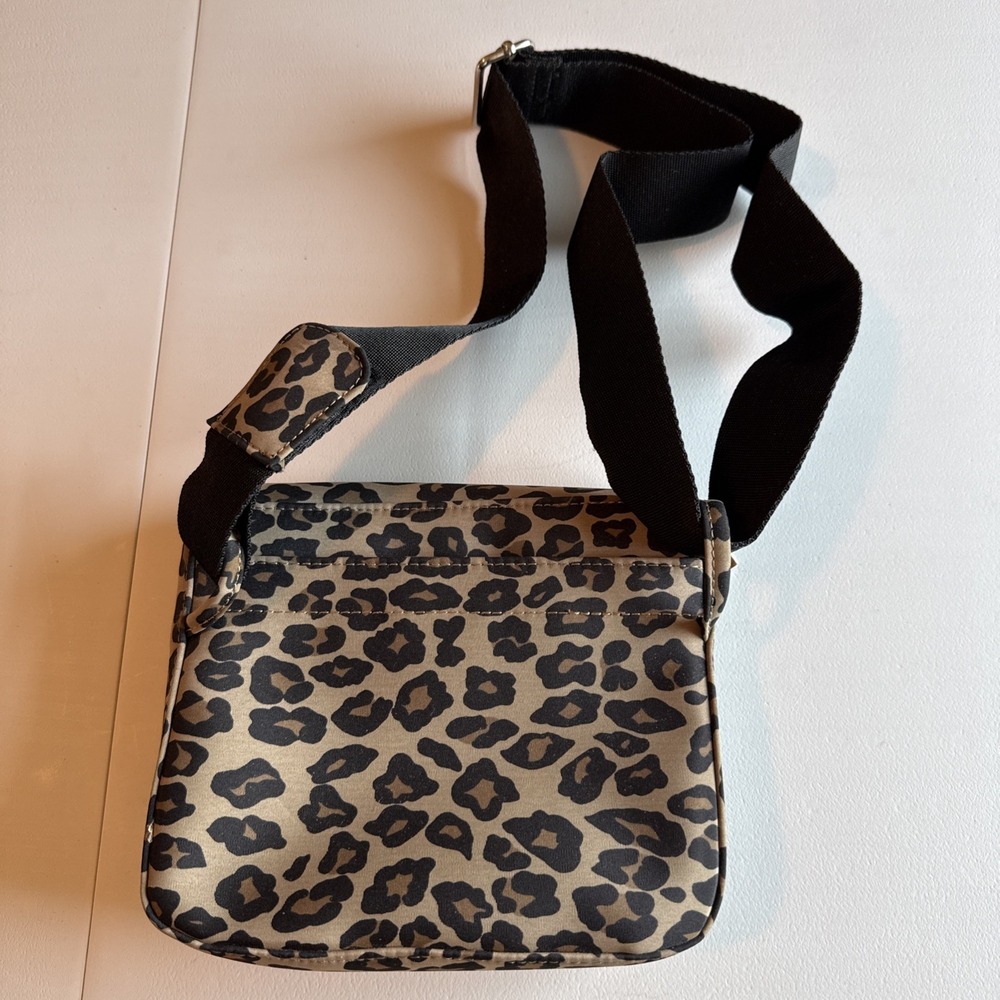 Maxx New York Leopard Print Belt Bag Fanny Pack Brown/Black EUC Multiple Pockets - Picture 2 of 10